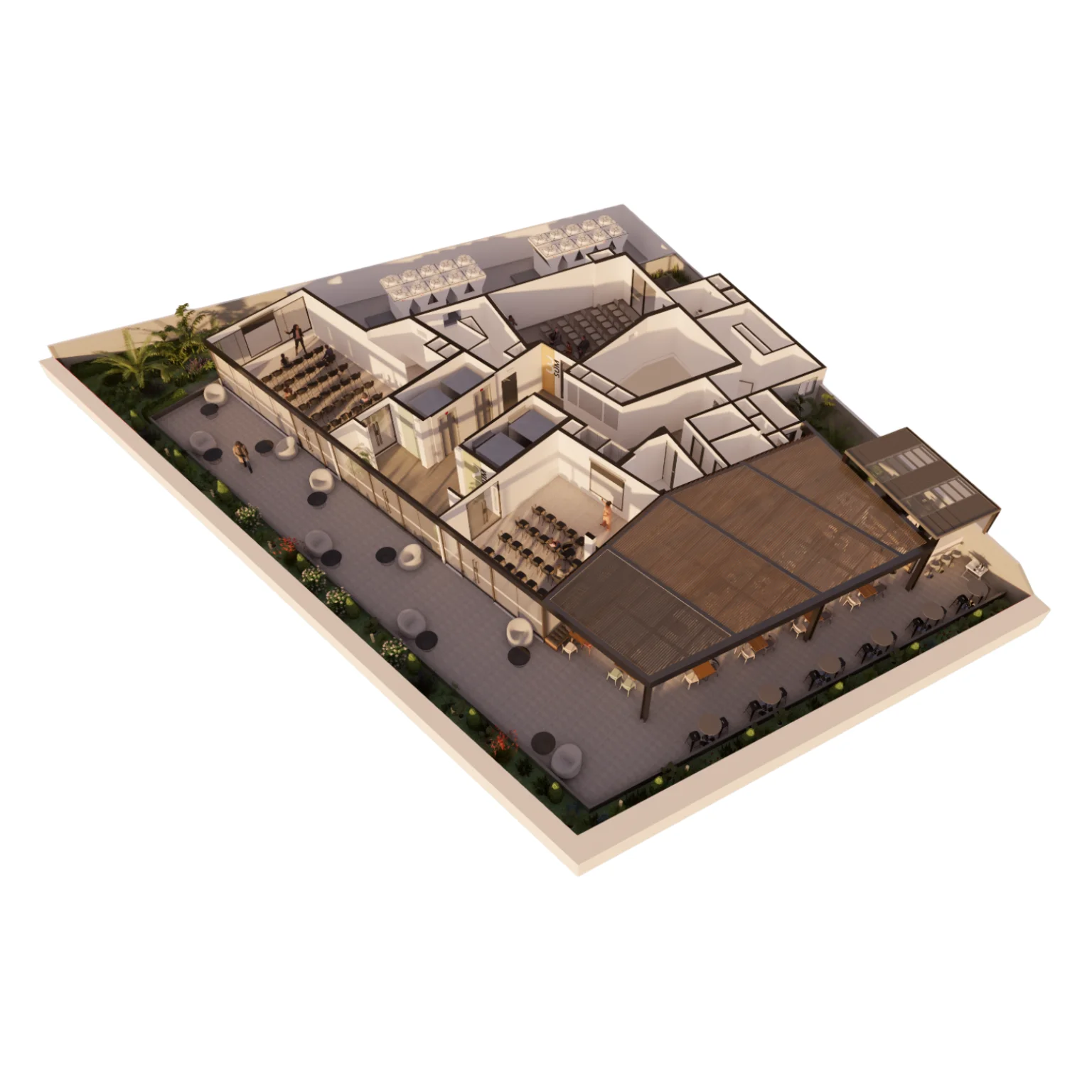 3D - AREA COMUN - BLACK